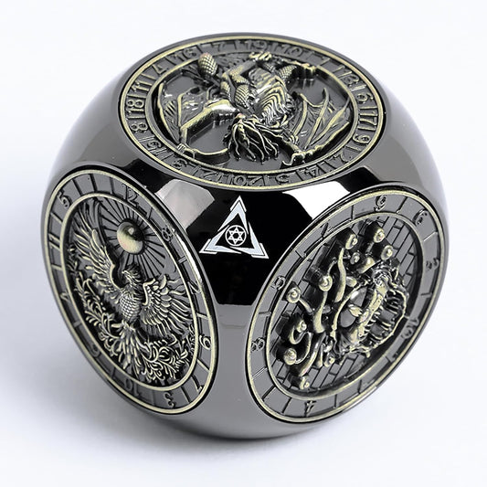 DND Spinner Dice7-in-1 Metal DND Dice Set