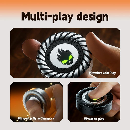 Fidget Spinner Toy Ultra Durable Stainless Steel